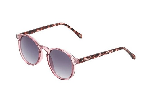 Fossil 3094/S patterned frame sunglasses Fossil FOS 3094/S FWM/HA Cat Eye Nude Brown Clear Sunglasses  main image 4
