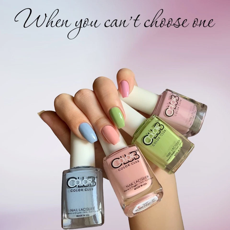 Nagellack PREMIUM Studio Color Club Rot Nude Neon Weiß Rosa Manikür Nails Polish - Bild 2 von 3