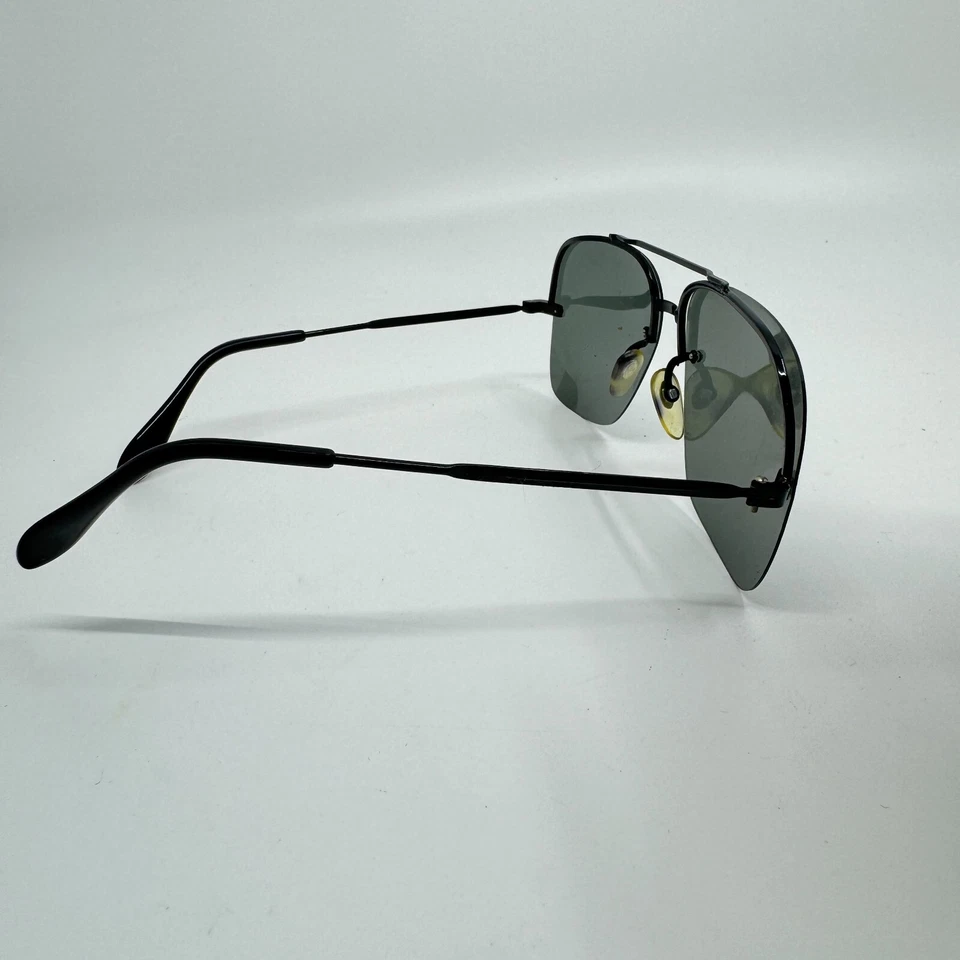 Gafas de sol vintage Cool Ray estilo aviador marcos negro verde lente H9351 Foto 4 de 4