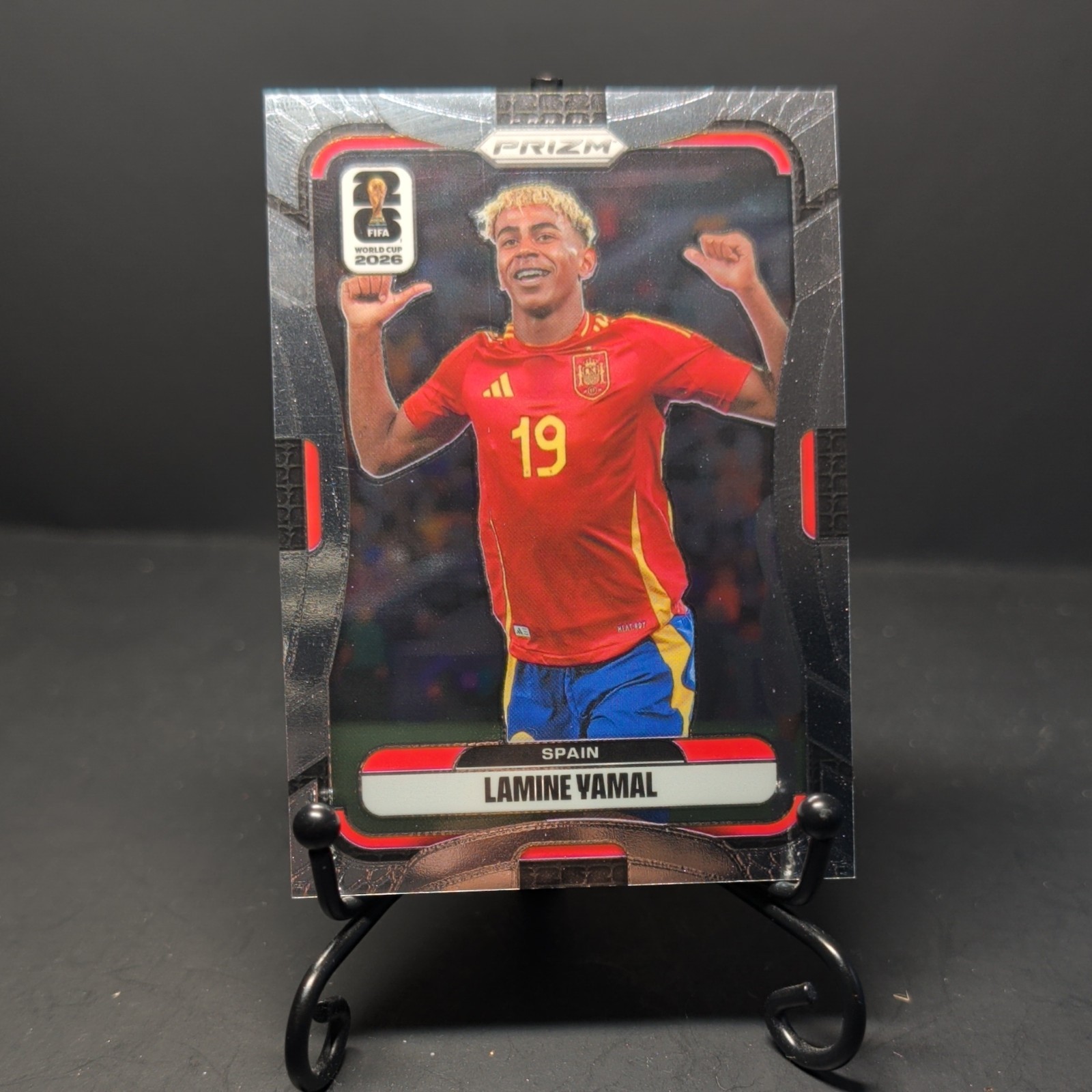 2026 Panini Prizm FIFA World Cup LAMINE YAMAL Image Variation SSP Spain #70