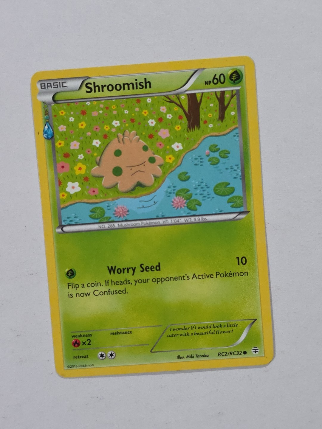 Shroomish RC2/RC32 Pokemon Generations Radiant Collection NM