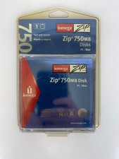 iOmega Zip 750MB Zip Disks 3-Pack New