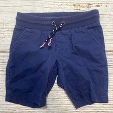 Cat  Jack Girls Shorts Navy Blue Chino Flat Front XS 4/5