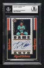 Miguel Cabrera Triple Crown Custom Card Signed Auto Detroit Tigers 1/1 BAS