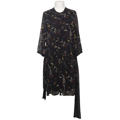 Salsa, Kleid, Größe: L, Schwarz/Mehrfarbig, Polyester, Sonstiges, Damen #99A