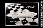 1968 Corvette Sterling Silver Bar- 1.2oz 37g .925- Choice Gem Proof #K1262