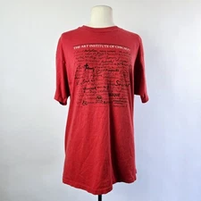Vintage 1984 The Art Institute Of Chicago T-Shirt Sz XL Signatures Art Shirt USA