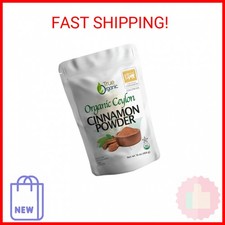 True Organic Pure Ceylon Cinnamon Powder, 1 lb, Premium Grade, Gluten Free, USDA
