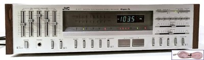  【PRO SERVICED】JVC R-S77 Stereo 120W Receiver! Phono,5-Bd EQ~XSTR MOD GUARANTY