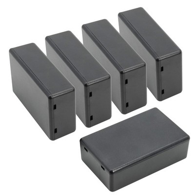 5 Pcs ABS Plastic Electrical Project Case Box Small Junction Box, 80x50x26mm