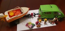 Playmobil 4144 Family van mit Bootsanhänger