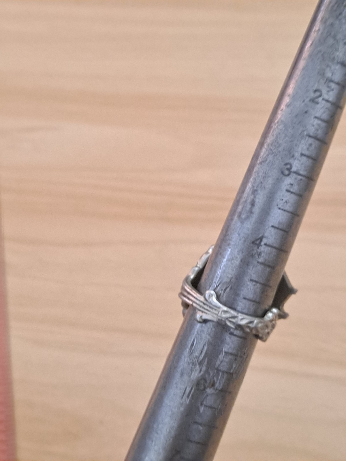 Handmade Spoon Ring Silver Plated - image 10