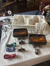Vintage 1980 Optronics Inc. Fog Lights Amber - Parts Vintage 1980 Optronics Inc. Fog Lights Amber - Parts