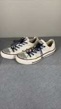 Converse Chuck Taylor All Star Low White Custom Rhinestone Embellished Shoes