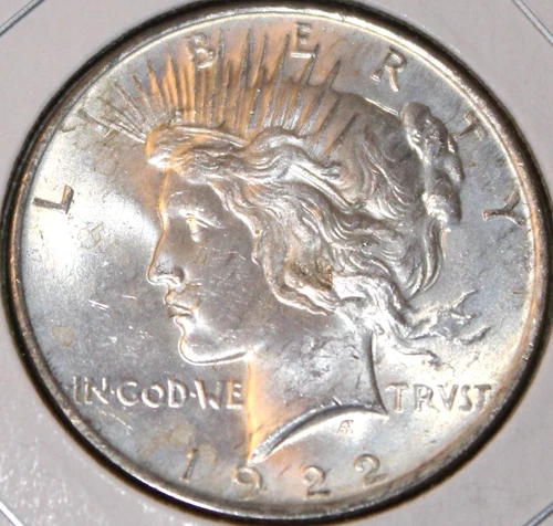 1922 Peace Silver  Dollar - Uncirculated