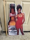 Vintage 1991 Budweiser Bud Beer Tin Sign Very Rare