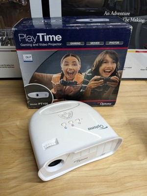 Optoma PT100  WVGA  50 LED Lumens  Gaming And Video Projector