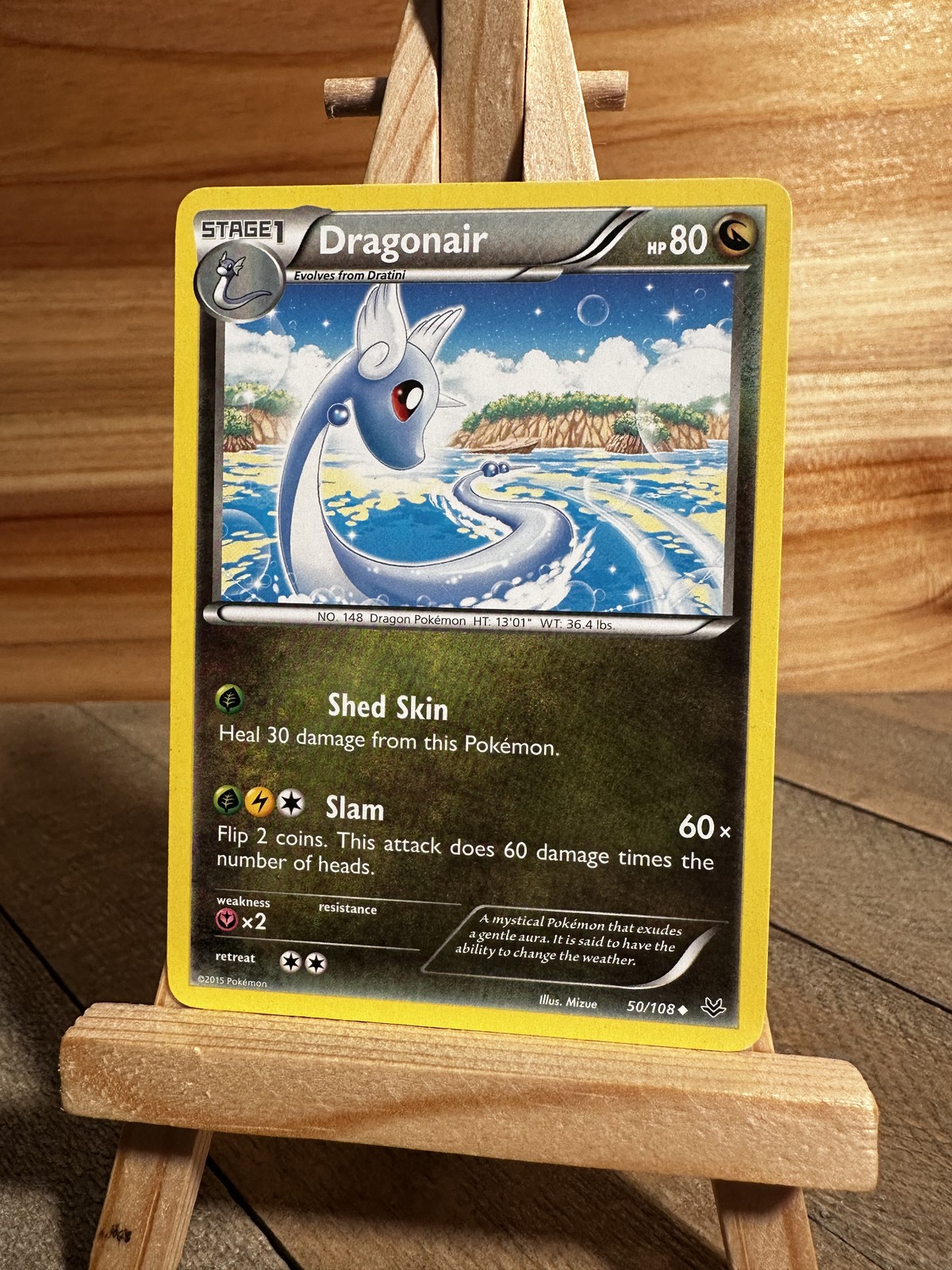 Pokemon XY - Roaring Skies Uncommon Dragonair #50/108 Lightly played