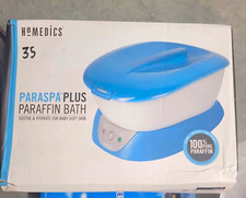 HoMedics ParaSpa Plus Paraffin Bath 35 oz Blue/White Hydrates Hands/Feet