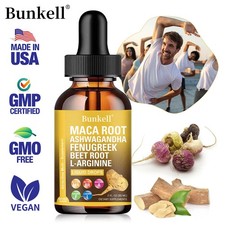 Maca Root Liquid Drops Fenugreek Beet Root Liquid Multivitamin Energy Digestive