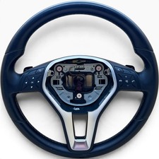 Volante Mercedes Glk X204 2012-2015 in Pelle Usato Originale A2184606018 - Miniatura 1