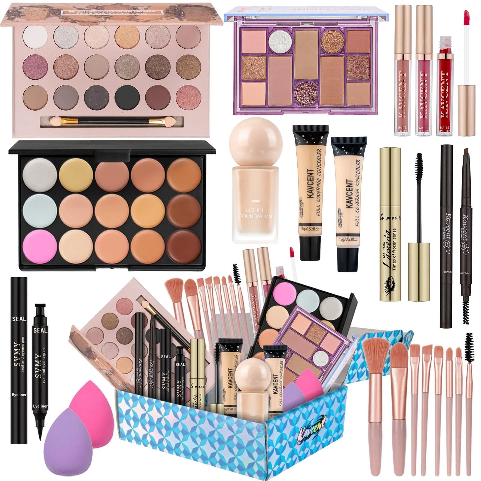Makeup Kit for Women Full Set KT18 Eyeshadow Medium