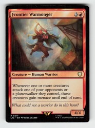 Frontier Warmonger 217/626 The Lord of the Rings: Tales of Middle-earth Commander