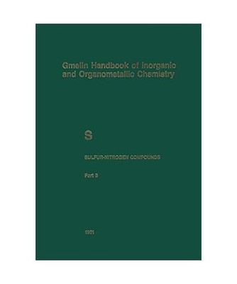 S Sulfur-Nitrogen Compounds: Compounds with Sulfur of Oxidation Number IV: Compo