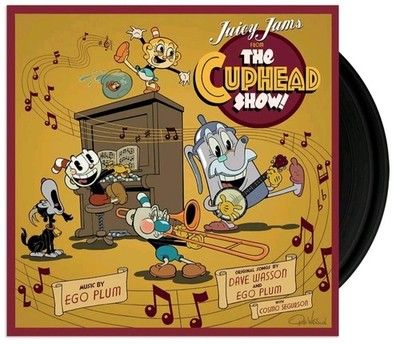 CUPHEAD - Juicy Jams From The Cuphead Show, Limited 2LP BLACK VINYL Gatefold New