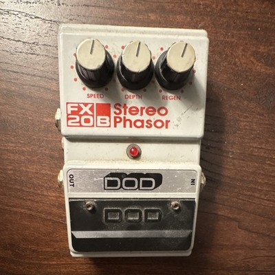 DOD FX20B Stereo Phaser Analog Guitar Effects Pedal for Electric Guitar