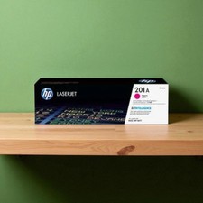 HP 201A Magenta Original LaserJet Toner Cartridge CF403A