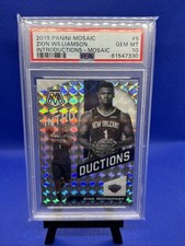 2019 PANINI MOSAIC INTRODUCTIONS - ZION WILLIAMSON - PSA GEM MT 10