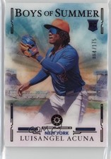 2025 Panini Boys of Summer Red 64/175 Luisangel Acuna #43 1r0p