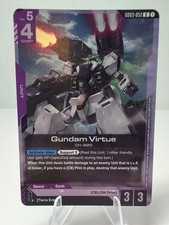 Gundam Virtue [R+ Holo] #GD03-052 Prices | Gundam Steel Requiem