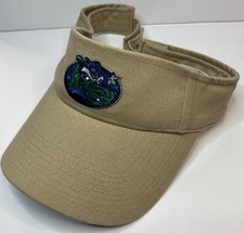 Puff the Magic Dragon Beige Adjustable Golf Visor Cap Hat