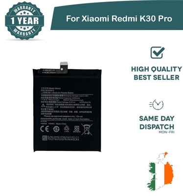 Ersatz Akku für Xiaomi Redmi K30 Pro 4700mAh 3,87V BM4Q NEU