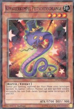 YuGiOh Künstlerkumpel Peitschenschlange (V.2) SP15-DE013 Shatterfoil NM 1st