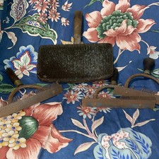 Antique Cotton Combing Brushes