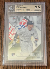 2017 AARON JUDGE RC BGS 9.5 w/10 FINEST FIRSTS YANKEES RC - 3 TIME MVP