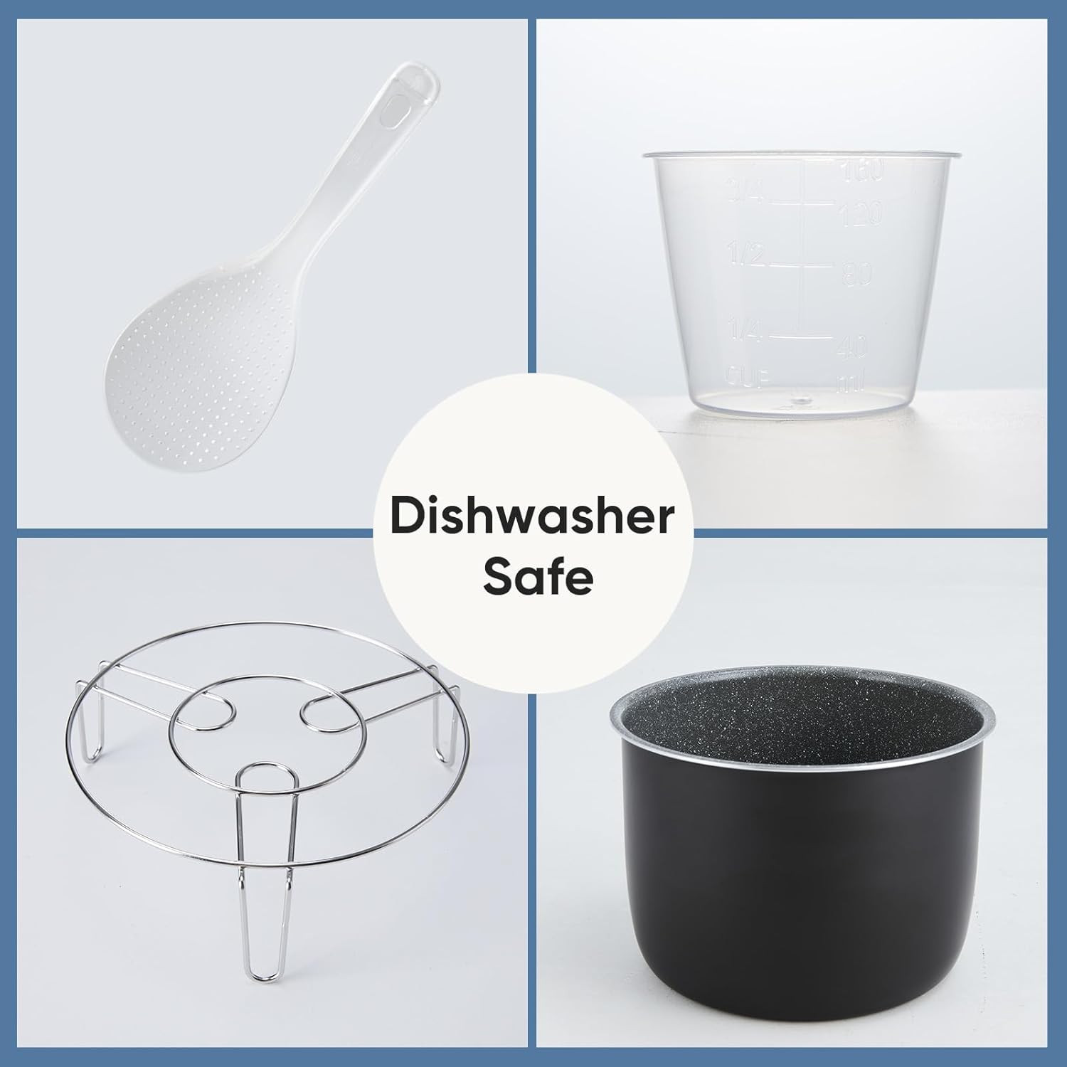 DUMOS 12-In-1 Electric Pressure Cooker 6 QT Stainless Steel Multi Cooker Electri