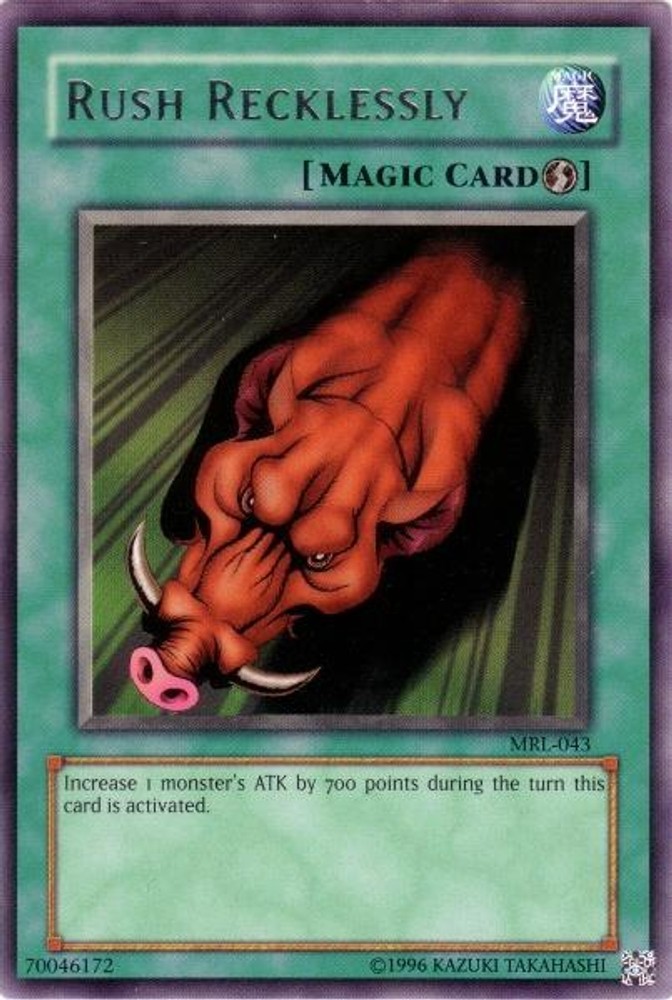 Rush Recklessly Unlimited [MRL-EN - MRL-043] LP YuGiOhMagic Ruler