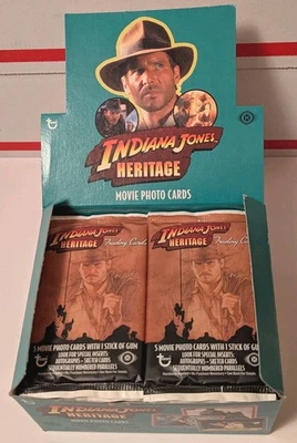 2008 Topps Indiana Jones Heritage Movie Cards Sealed Hobby Packs X 1 Auto Sketch - Photo 1/3