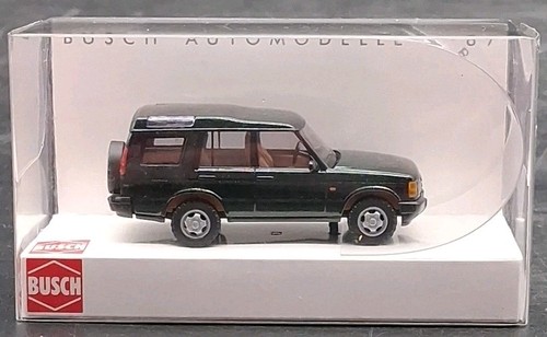 Land Rover Discovery Busch 51901 escala HO 1998-2004, verde - nuevo en caja | Condition: New