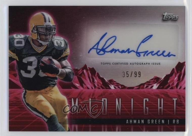2024 Topps Midnight Horizon Signatures Twilight 35/99 Ahman Green Auto 1sl4