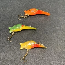 Vintage LUHR JENSEN Hot Shot Eddie Pope Pre-Rapala Lot of 3 California Group 2