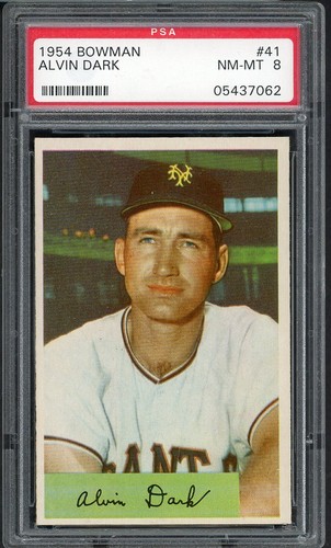 1954 Alvin Dark [.986/ .960 Field Avg.] #41