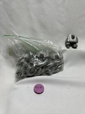 Wire Cable Clamp Zinc Plated 5/8"  10 Pack 