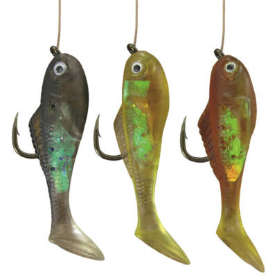 Jenzi Perch Hegenen Fishlis with Rubber Fish