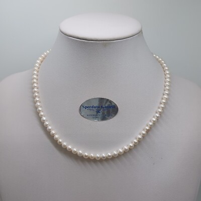 Rajola Collana MATCH Pasta Bianca Perle Biwa E Oro 56-797-1 - Foto 6