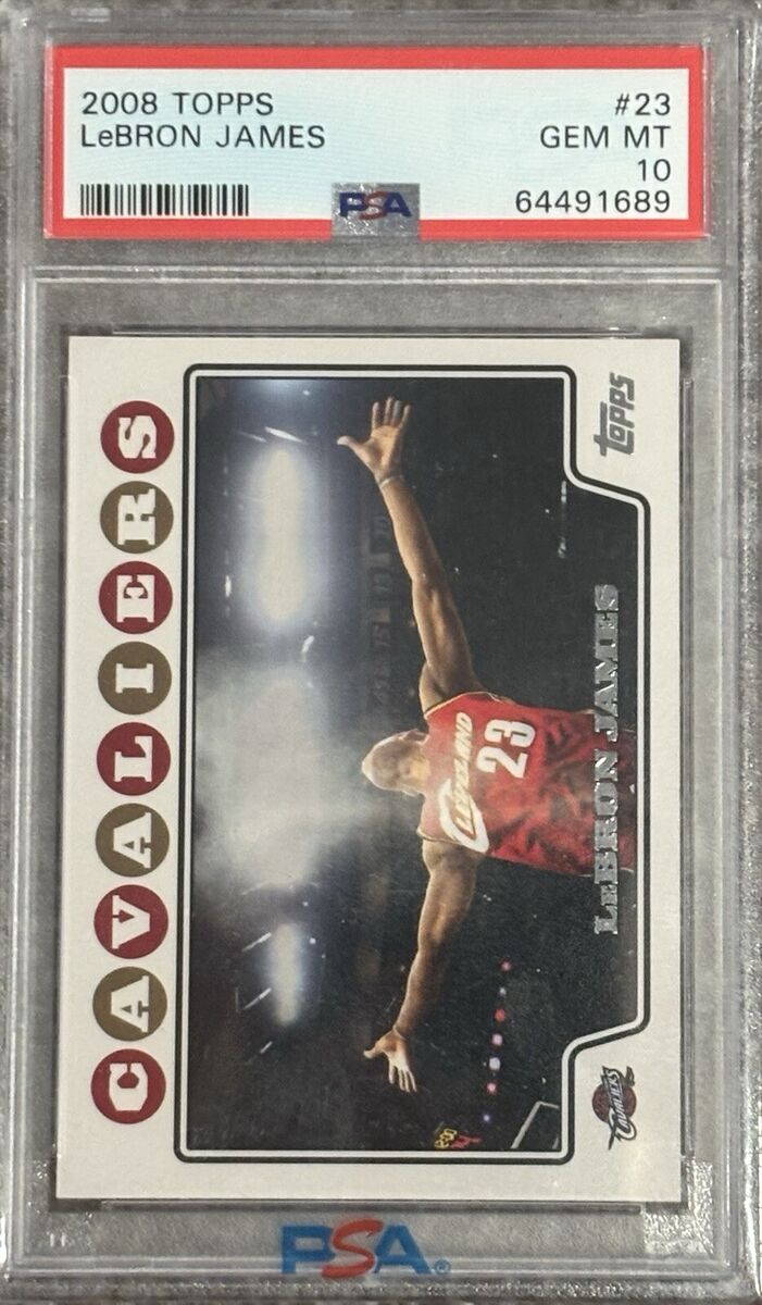 2008 Topps Lebron James Chalk Toss #23 PSA 10 | eBay 2008 Topps Lebron James Chalk Toss #23 PSA 10 | eBay
